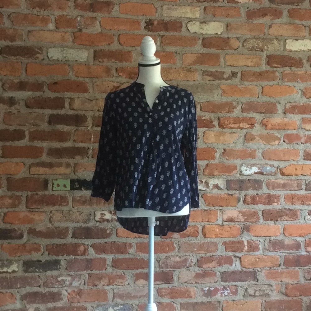 Old Navy Peasant Blouse Size Petite Small
